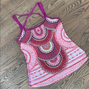 Prana tank with bra